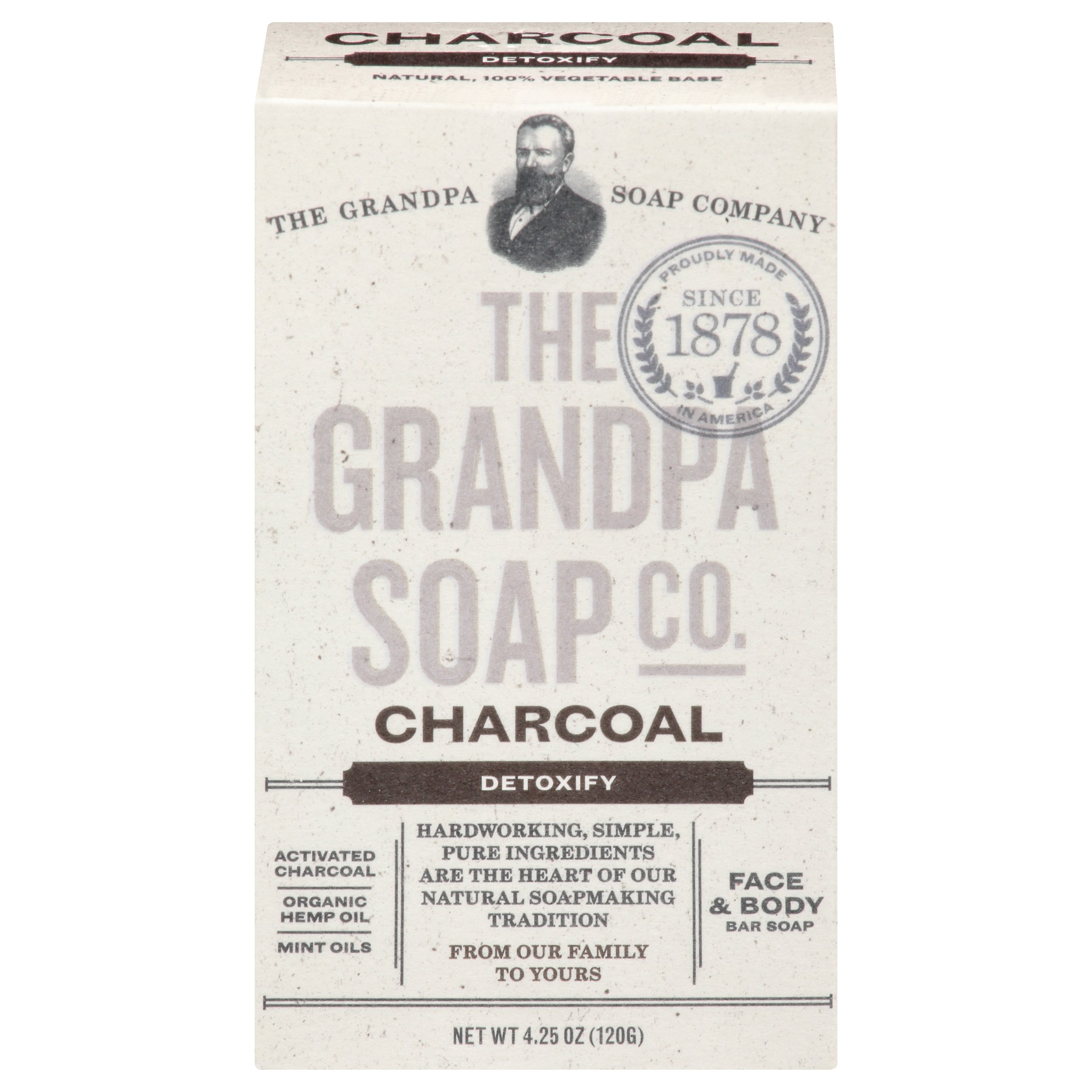 The Grandpa Soap Co. Charcoal Detoxify Bar Soap - Shop Hand & Bar Soap ...