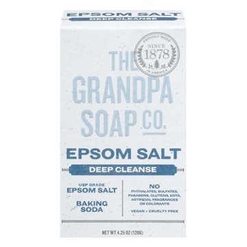 The Grandpa Soap Co. Epsom Salt Deep Cleanse Bar Soap