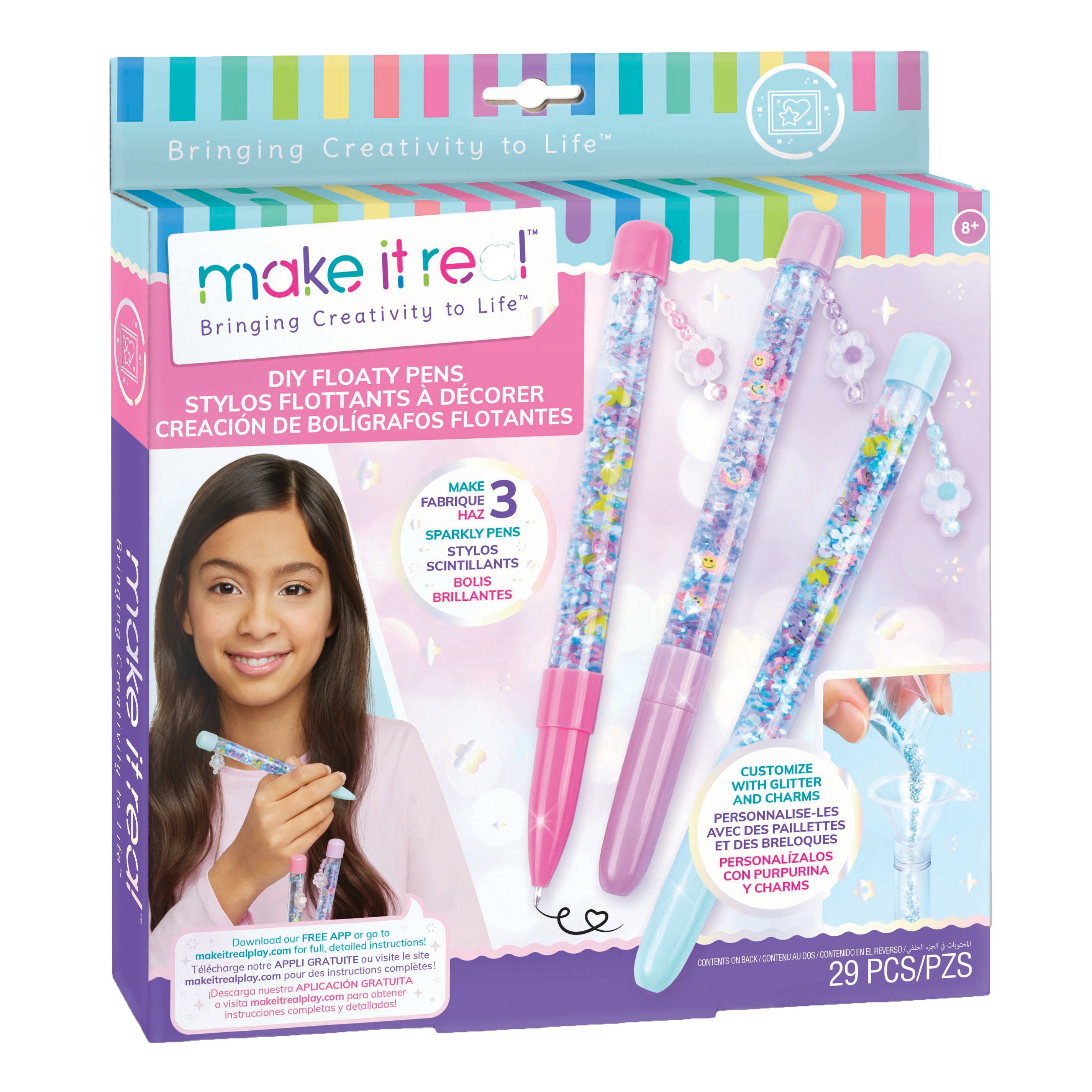 Make It Real DIY Floaty Pens - Shop Kits at H-E-B