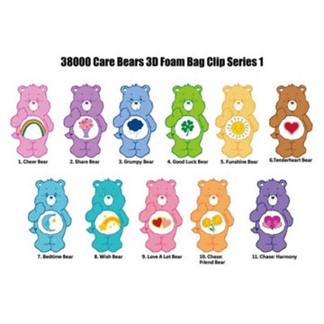 Care Bears Figural Bag Clip - Series 1