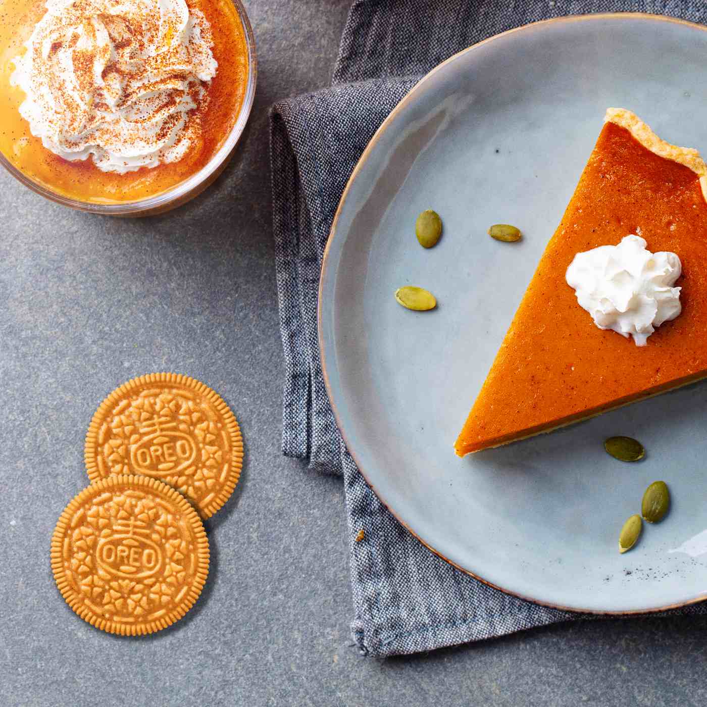 OREO Pumpkin Spice Sandwich Cookies; image 5 of 9