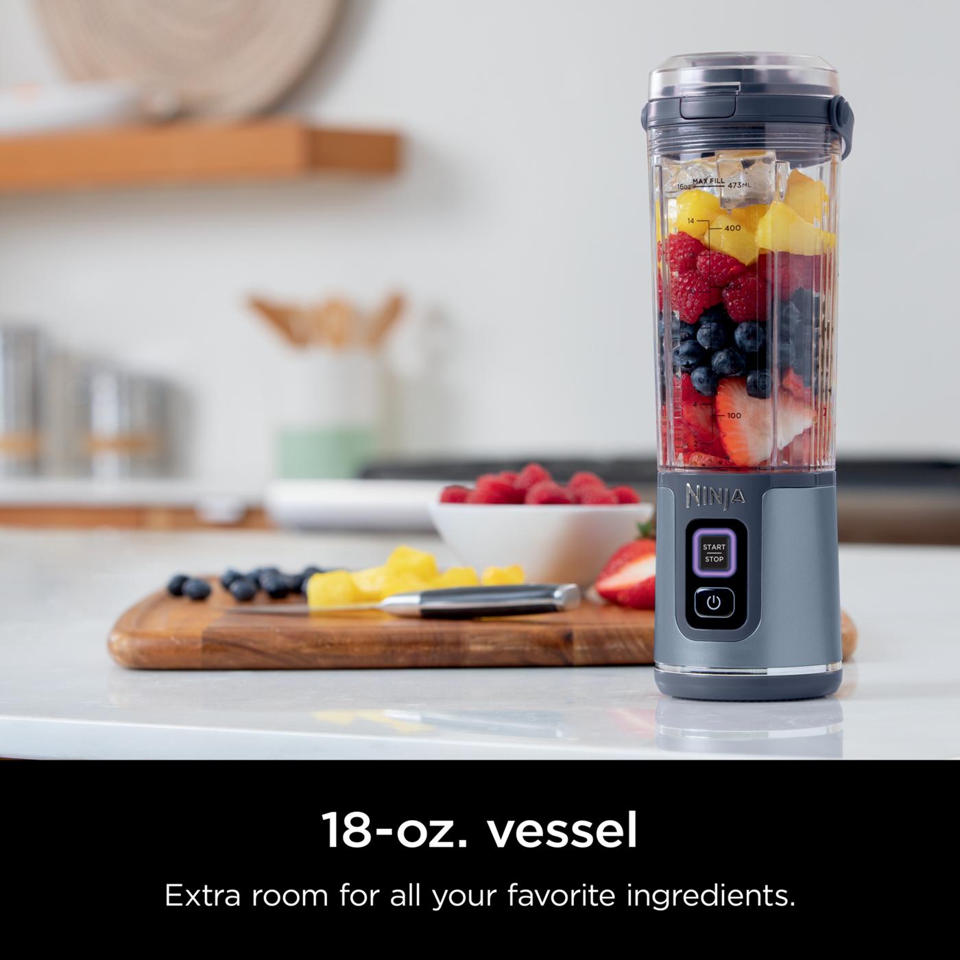 Ninja Blast Portable Blender - Denim Blue; image 6 of 9