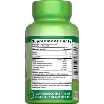 Nature's Truth Antarctic Krill Oil - 2000 mg
