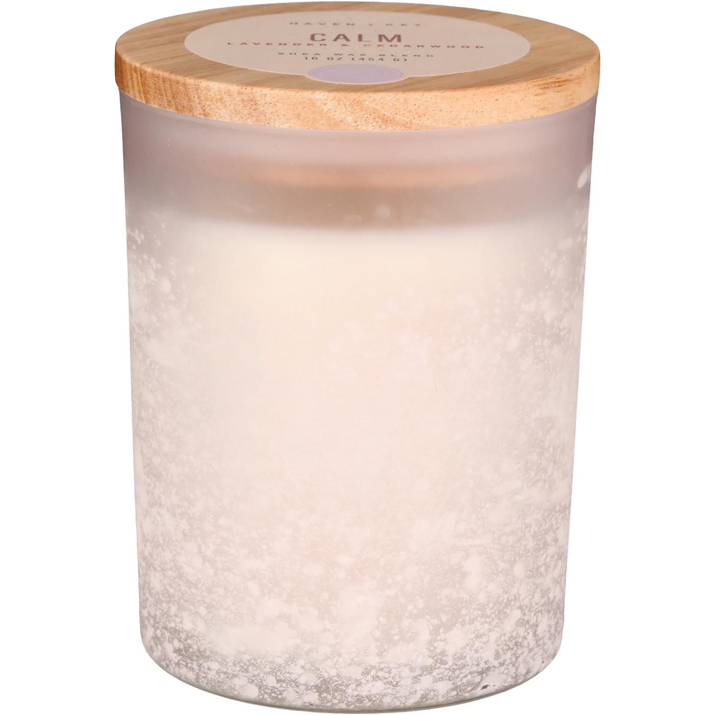 Haven + Key Calm Scented Candle - Lavender & Cedarwood; image 1 of 2