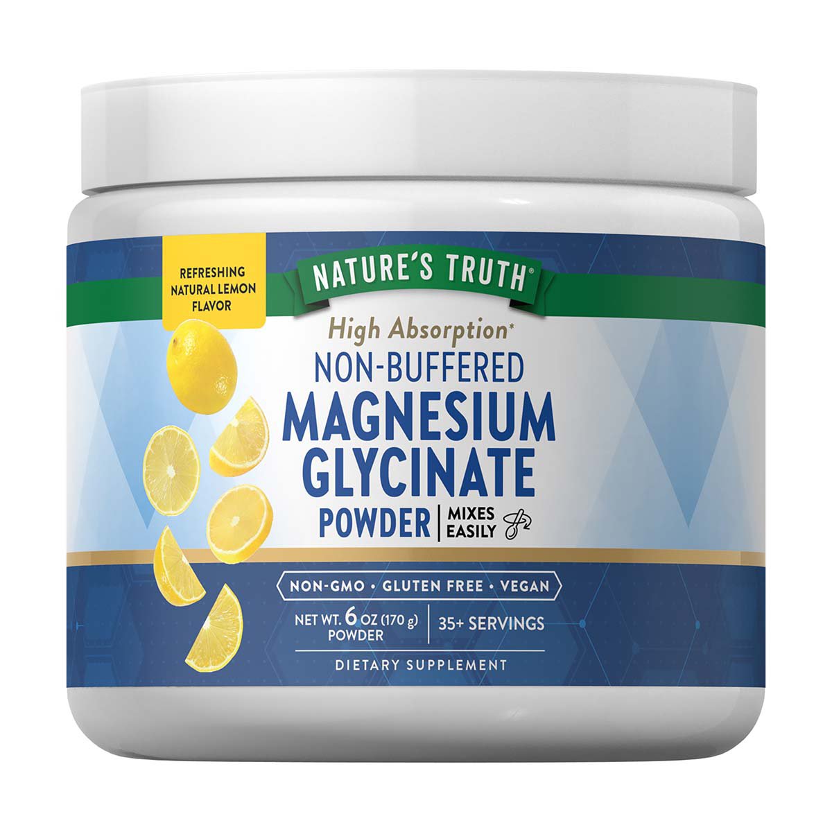 Nature's Truth Magnesium Glycinate Powder Shop Minerals at HEB