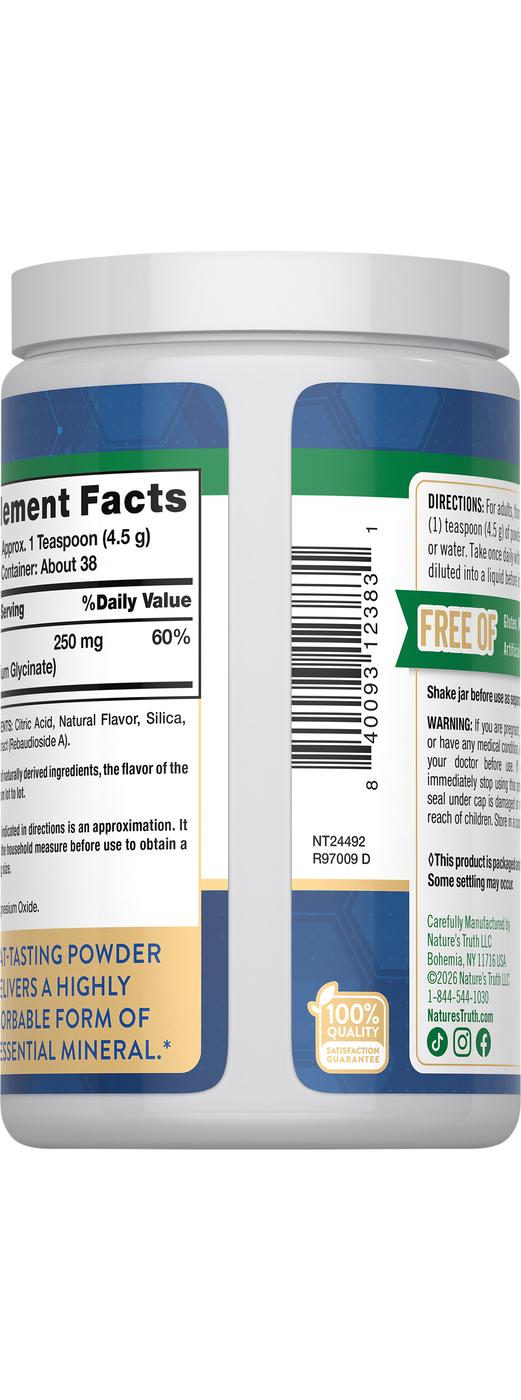 Nature's Truth Magnesium Glycinate Powder Shop Minerals at HEB