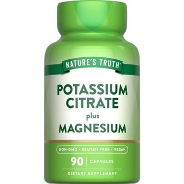 Nature's Truth Potassium Citrate + Magnesium Capsules
