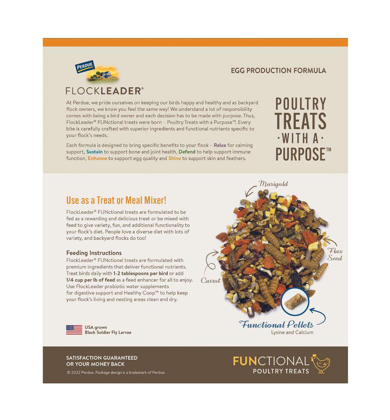 Flockleader Enhance Egg Production & Quality Poultry Treats; image 3 of 3