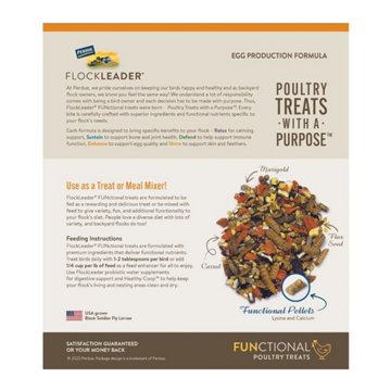 Flockleader Enhance Egg Production & Quality Poultry Treats, 1.5 lb