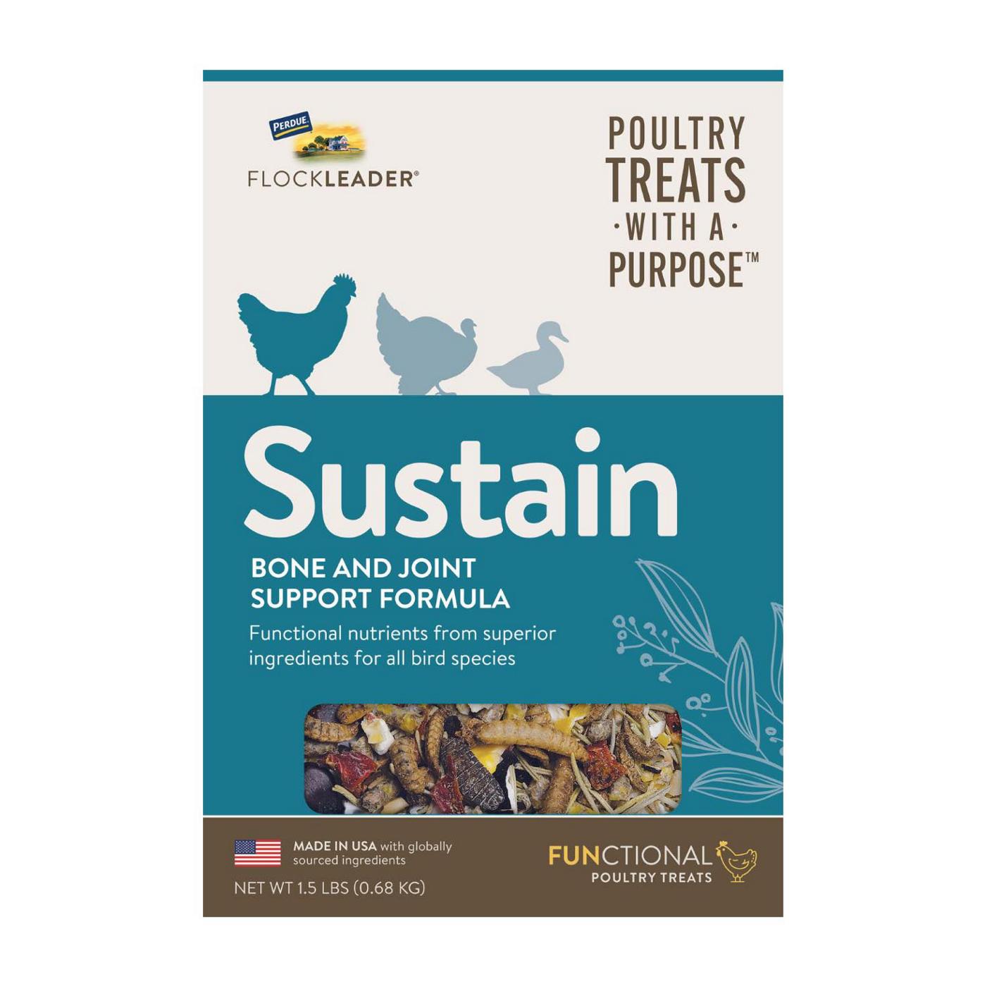 Flockleader Sustain Bone & Joint Support Formula Poultry Treats; image 1 of 4