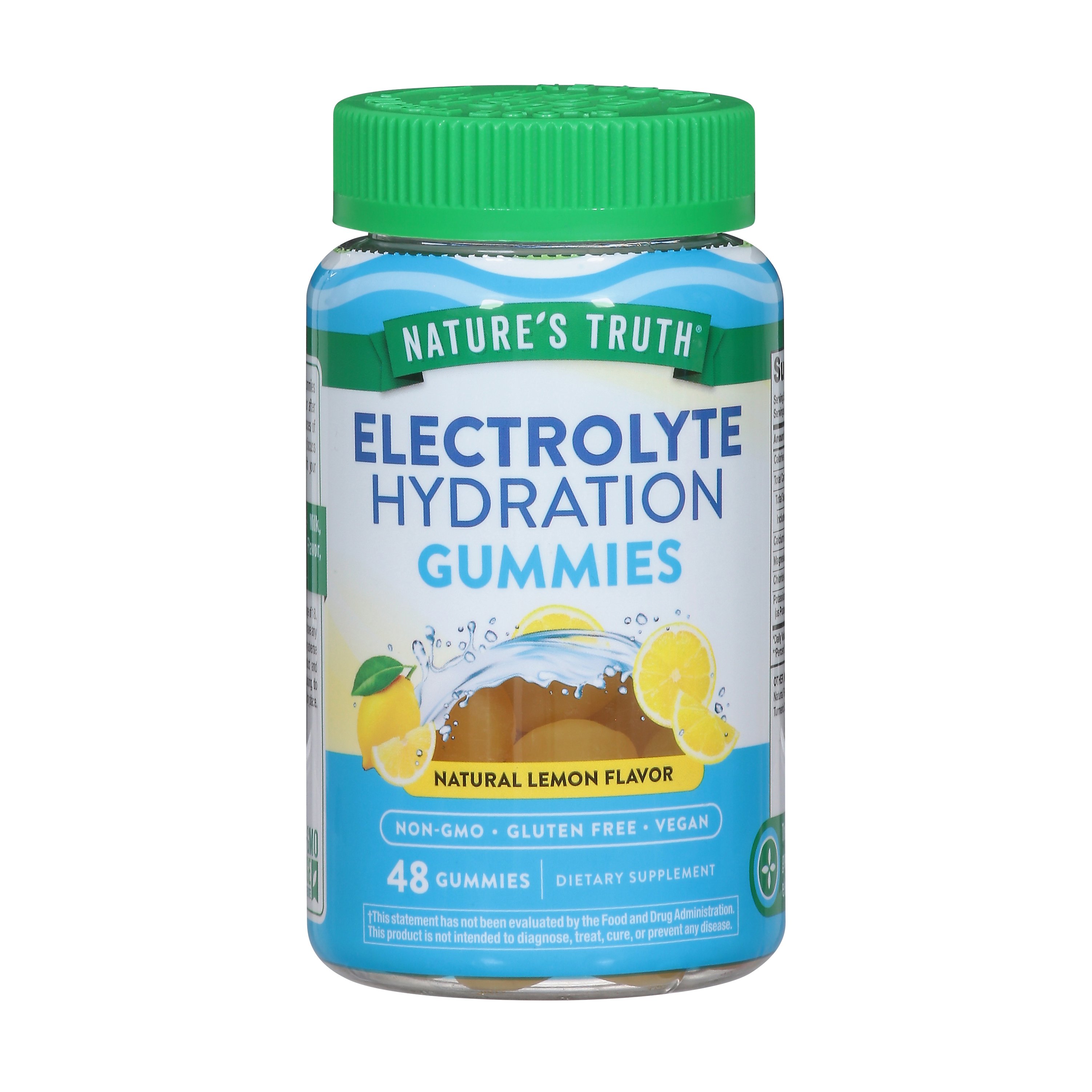 Nature S Truth Electrolyte Hydration Gummies Lemon Shop Diet And Fitness At H E B