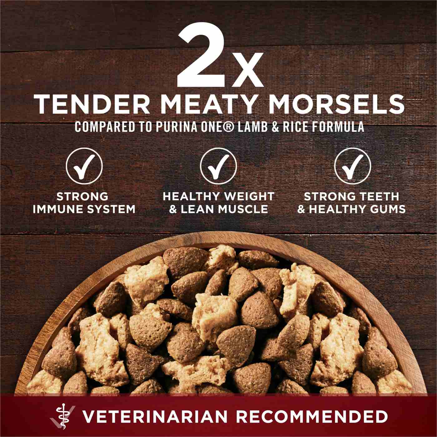 Purina One True Instinct Lean Muscle Support Beef Dry Dog Food; image 4 of 8