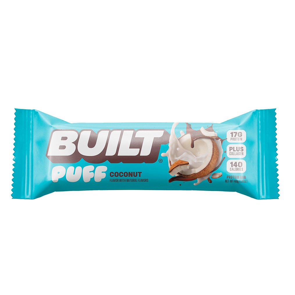 BUILT Puff 17g Protein Bar - Coconut - Shop Granola & snack bars at H-E-B