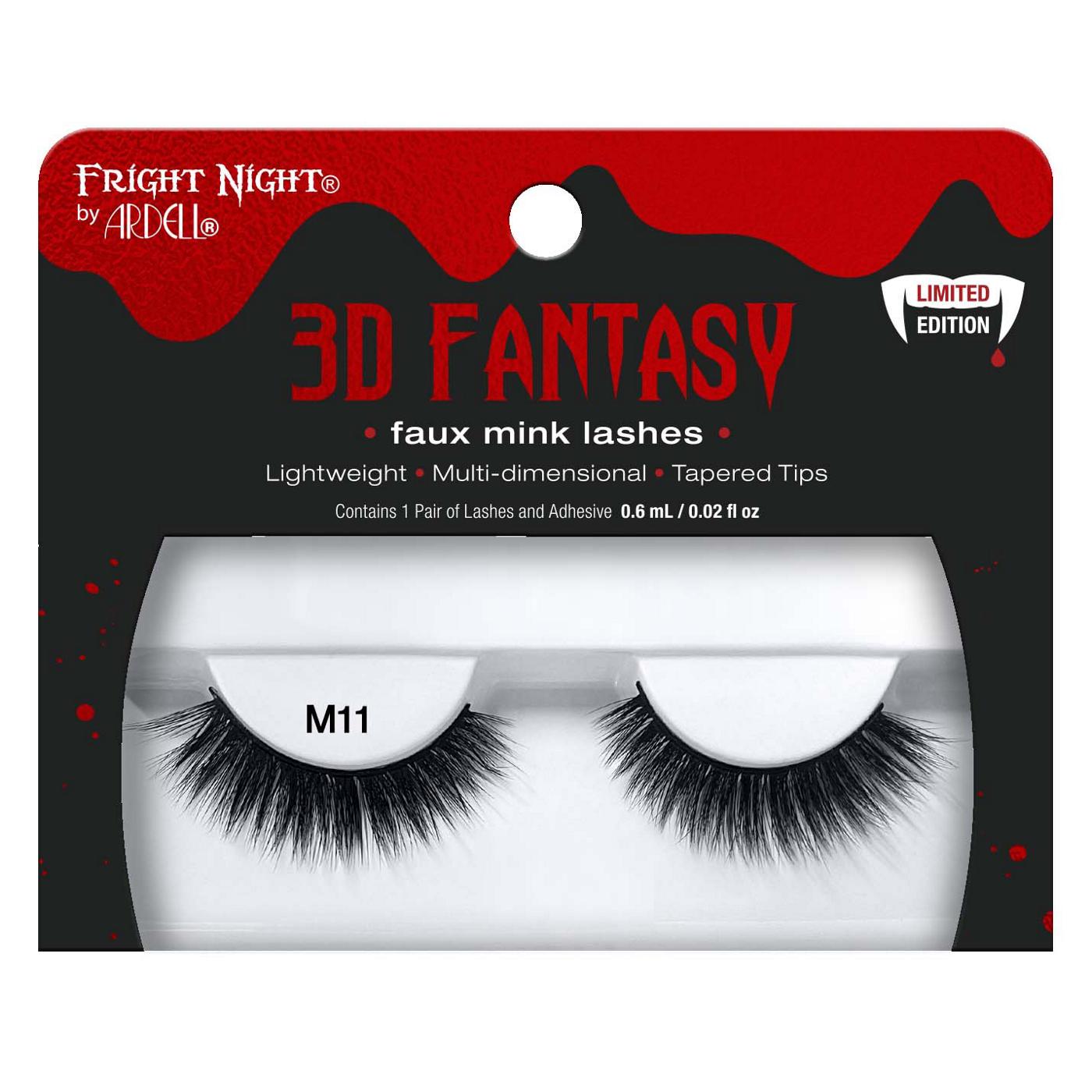 Ardell Fright Night Halloween Limited Edition 3D Fantsay Faux Mink Eyelashes - Style M11; image 1 of 2