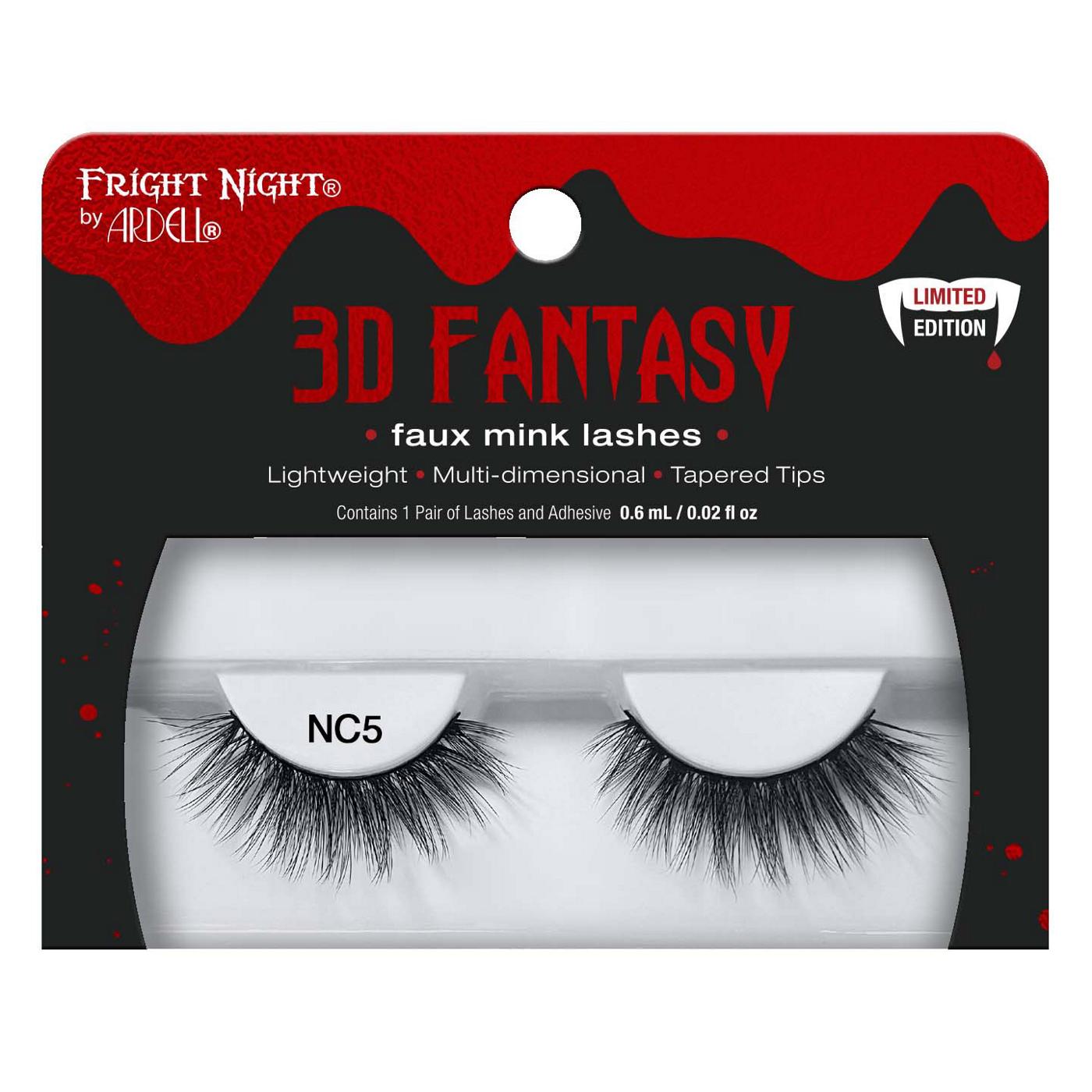 Ardell Fright Night Halloween Limited Edition 3D Fantasy Faux Mink Lashes - Style NC5; image 1 of 2