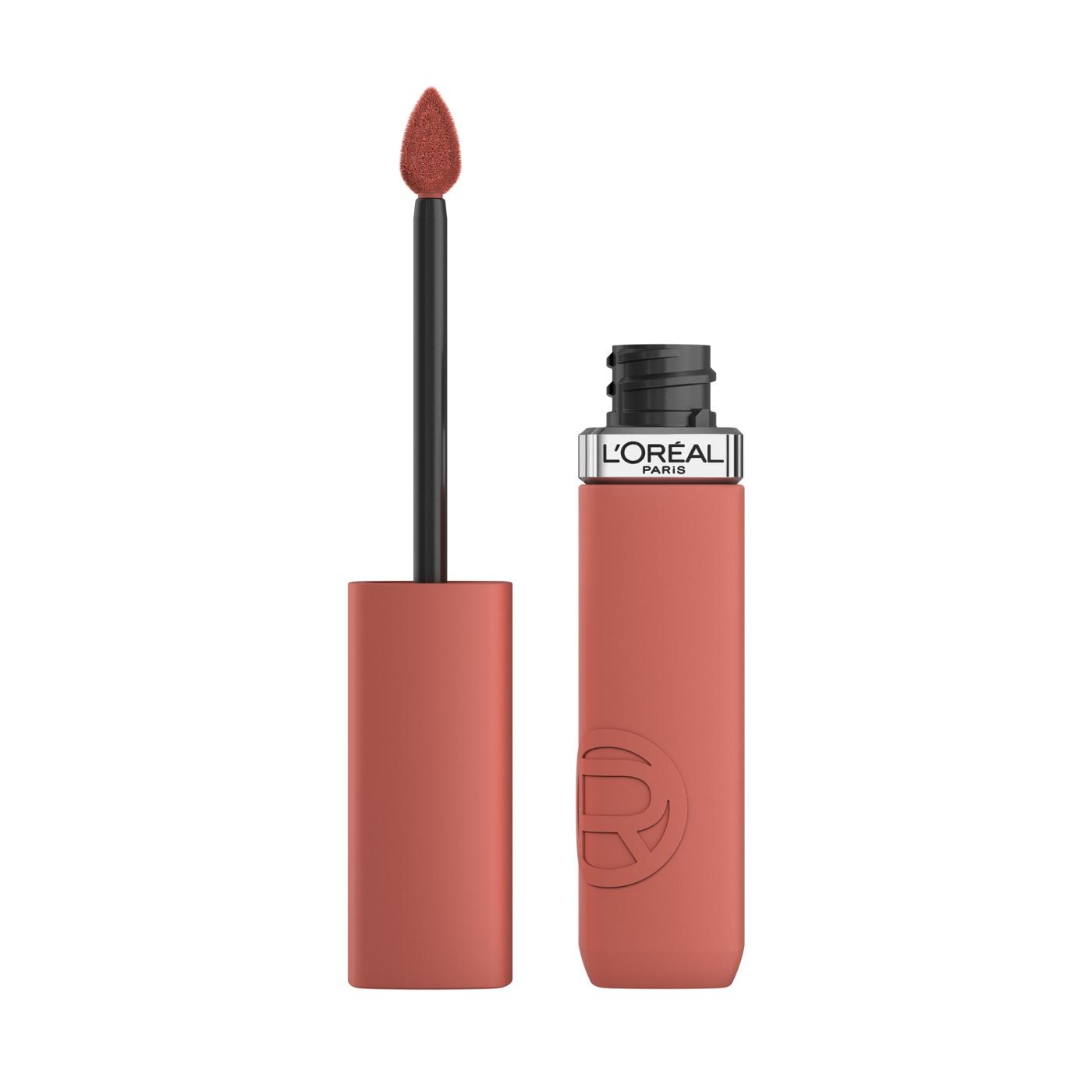 L'Oréal Paris Infallible Le Matte Resistance Liquid Lipstick - Rose Heat; image 1 of 6