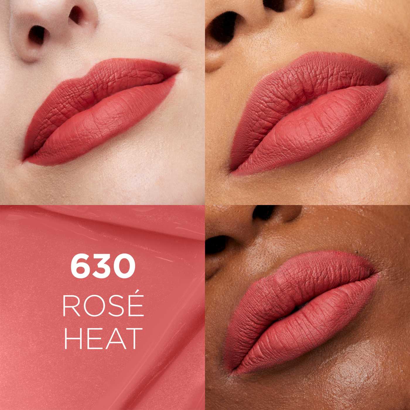 L'Oréal Paris Infallible Le Matte Resistance Liquid Lipstick - Rose Heat; image 5 of 6