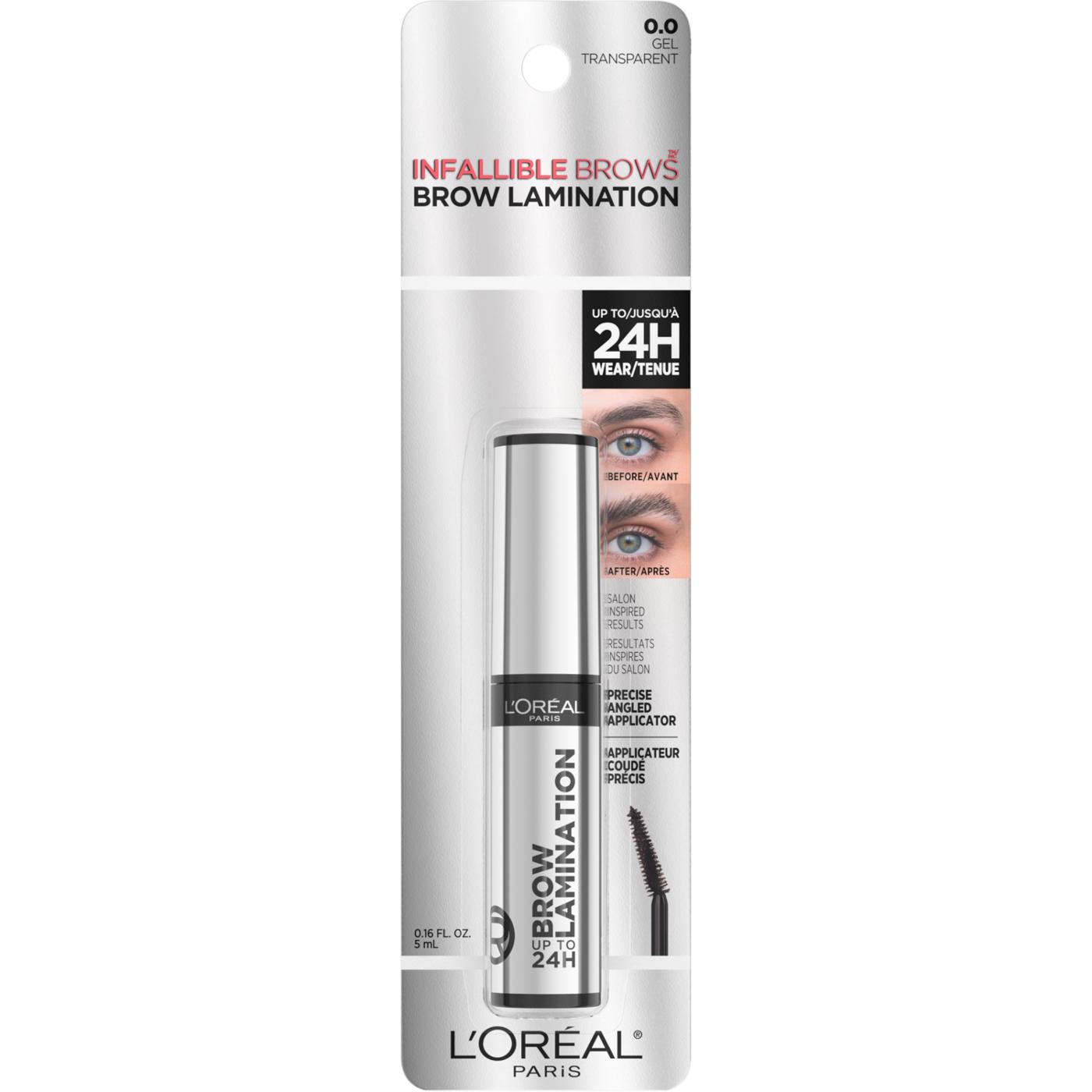 L'Oréal Paris Infallible 24 Hour Brow Lamination - Transparent; image 1 of 8