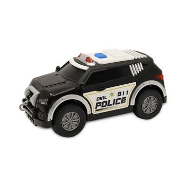 Goldlok City Service Vehicles - School Bus, Police, & Ambulance, 3 pk