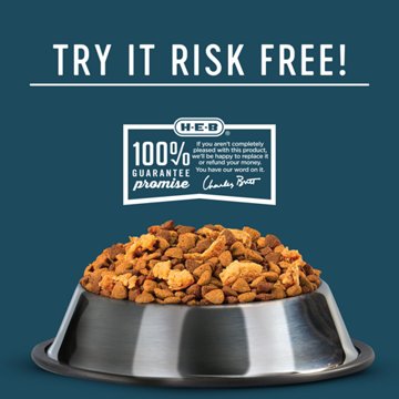 H-E-B Market Blend Large Breed Puppy Dry Dog Food – Chicken & Rice, 15 lbs