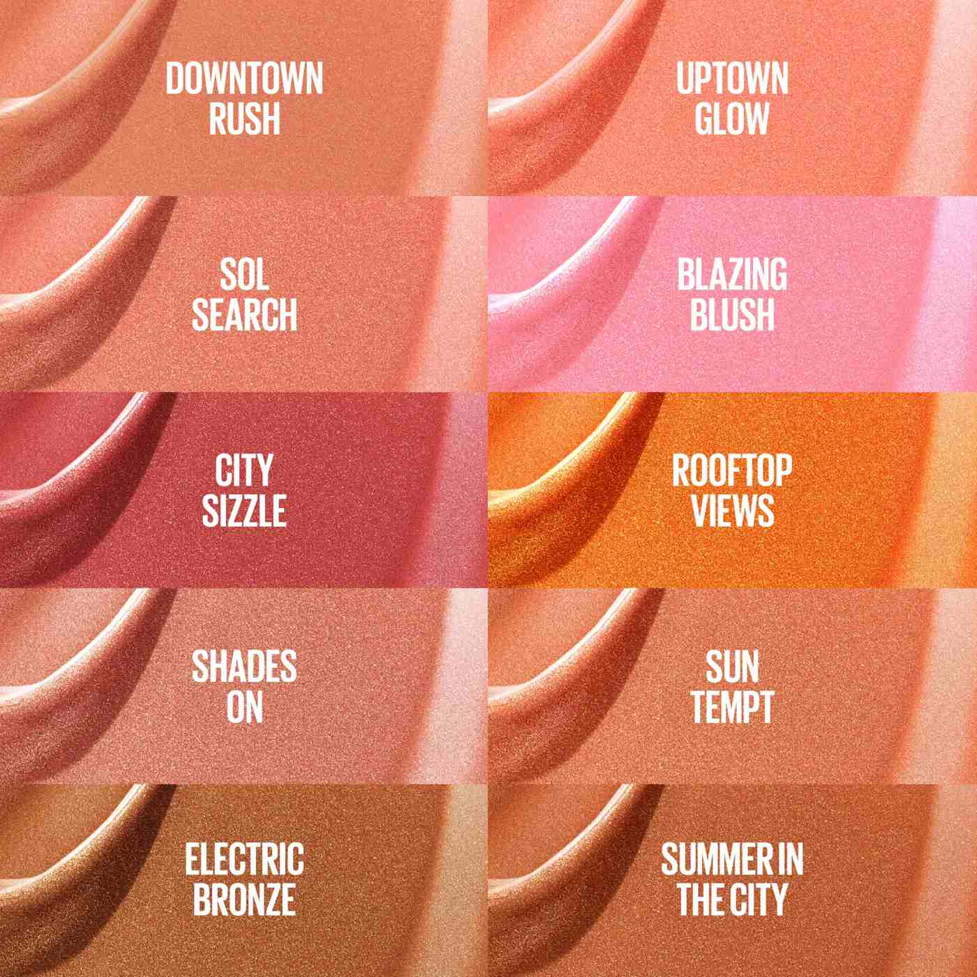 Maybelline Sunkisser Multi-Use Liquid Blush - Summer in the City; image 2 of 6