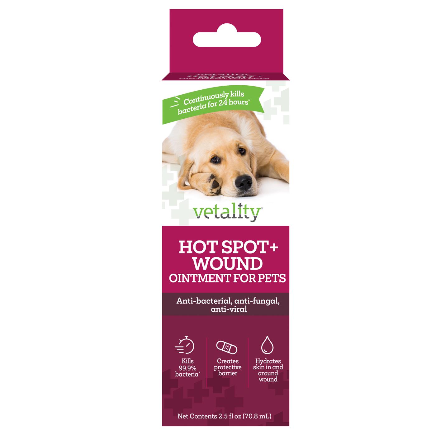 Vetality Hot Spot & Wound Ointment for Pets; image 1 of 2