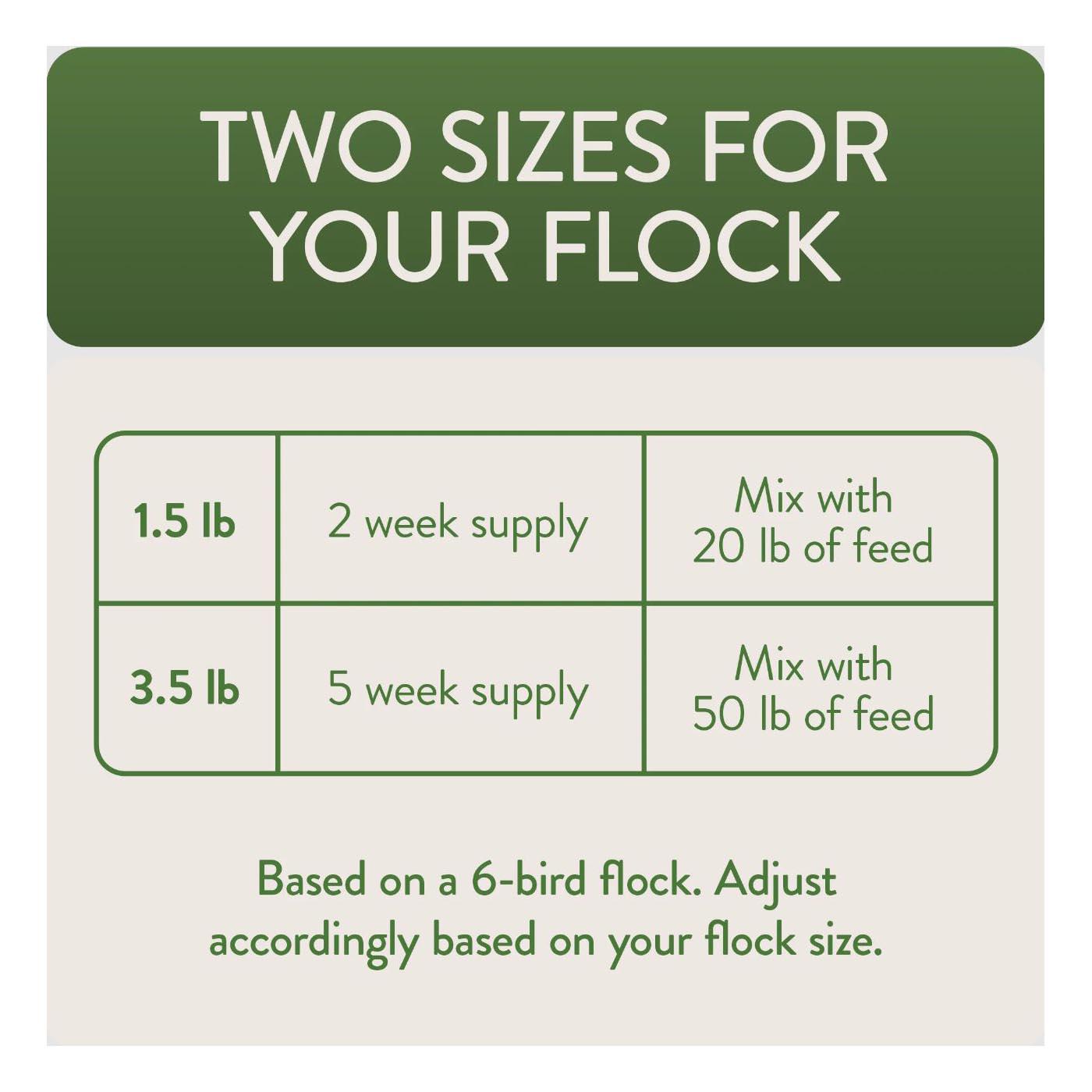 Flockleader Defend Immune Support Formula Poultry Treats; image 2 of 4