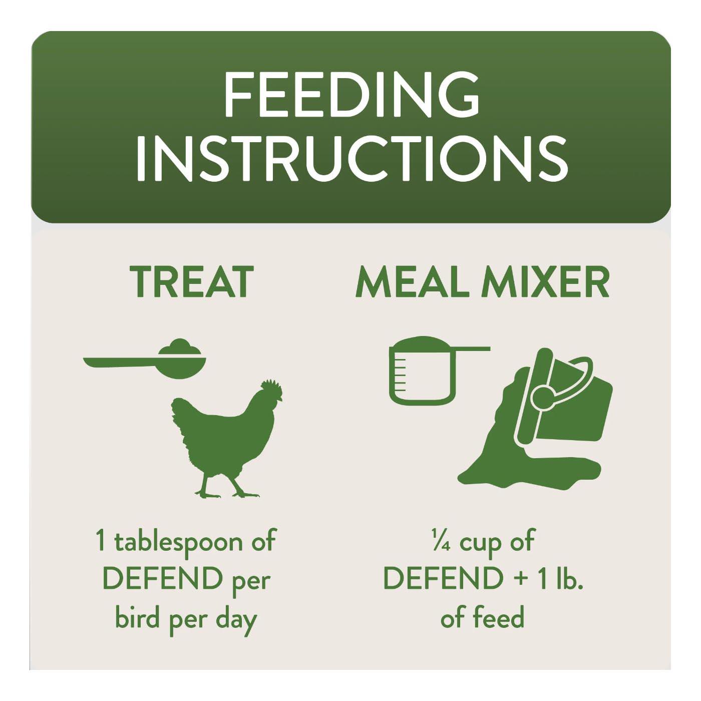Flockleader Defend Immune Support Formula Poultry Treats; image 4 of 4