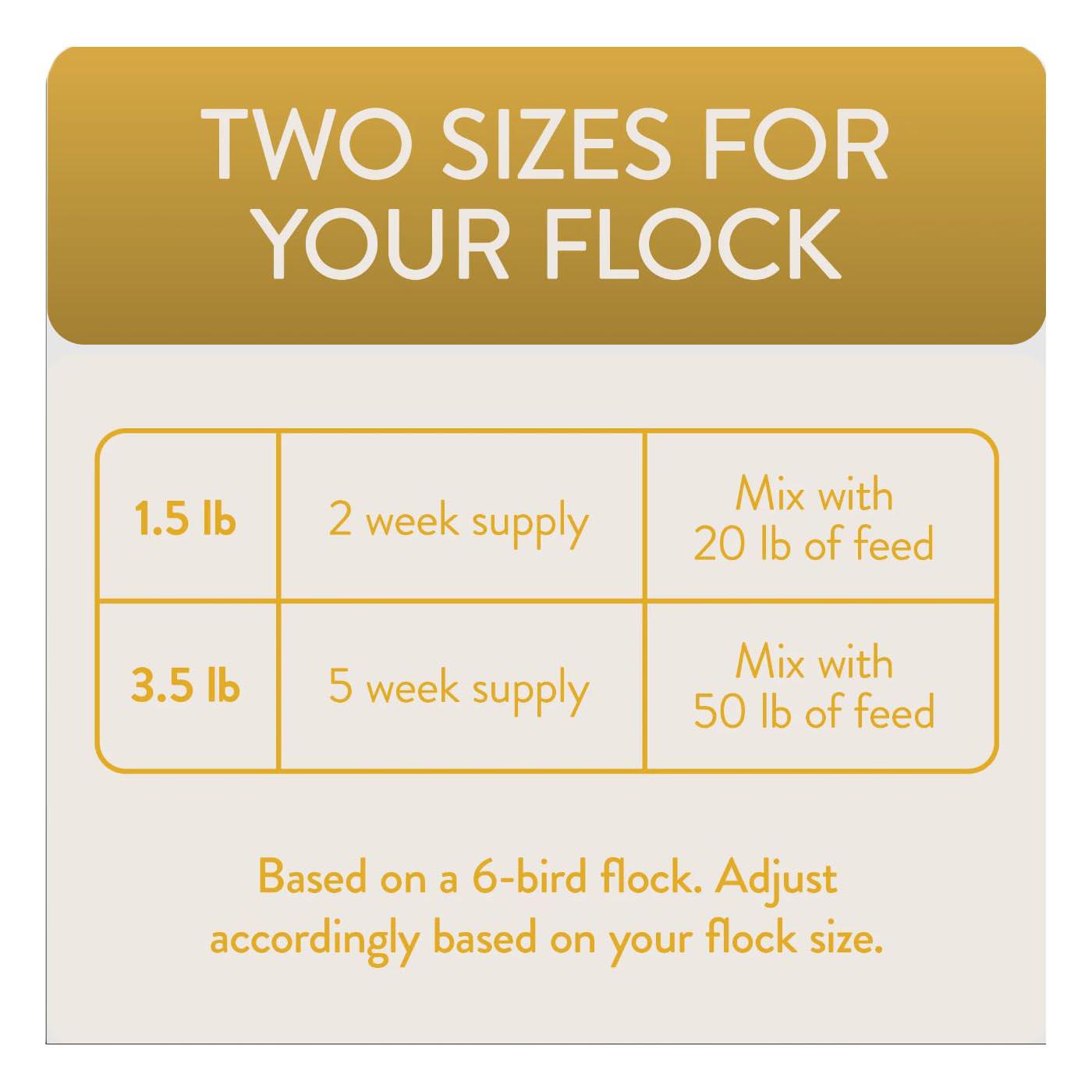 Flockleader Shine Skin & Feather Support Formula Poultry Treats; image 2 of 4