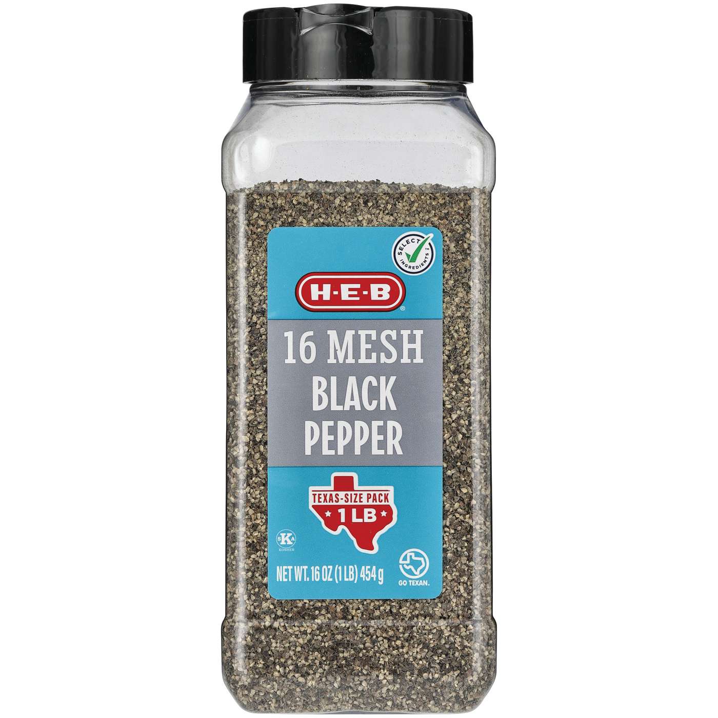 H-E-B 16 Mesh Black Pepper - Texas-Size Pack; image 1 of 2