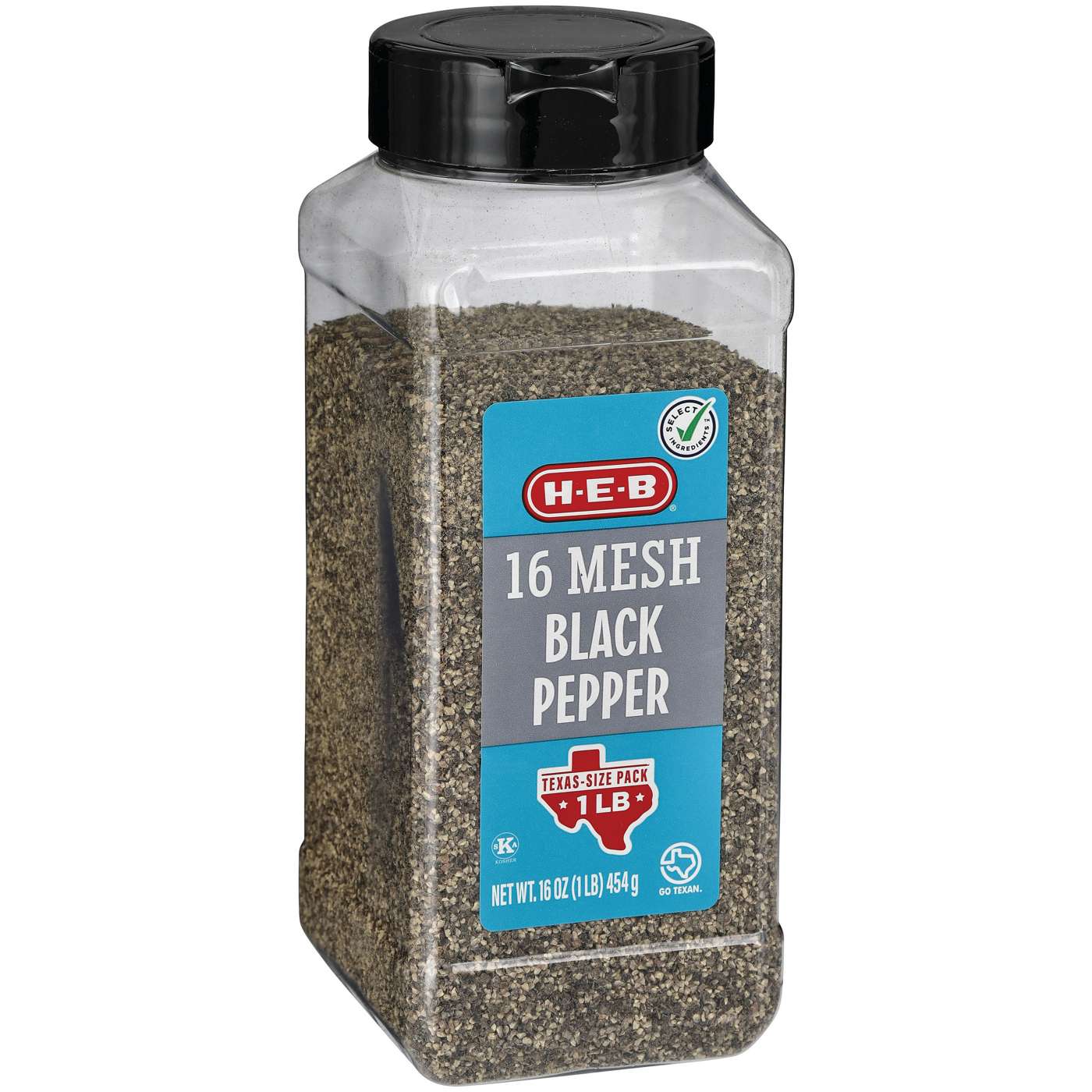 H-E-B 16 Mesh Black Pepper - Texas-Size Pack; image 2 of 2