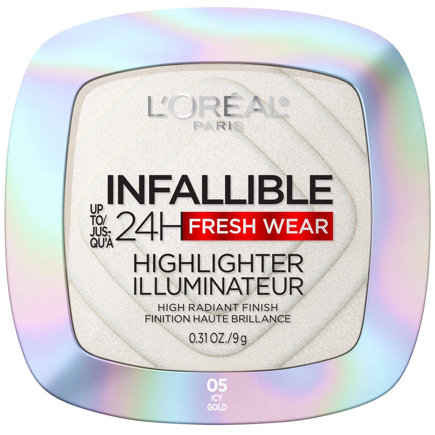 L'Oréal Paris Infallible 24H Fresh Wear Highlighter - Icy Gold; image 1 of 6