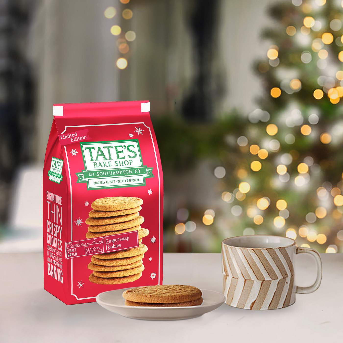 Tate's Bake Shop Limited Edition Gingersnap Cookies; image 9 of 10