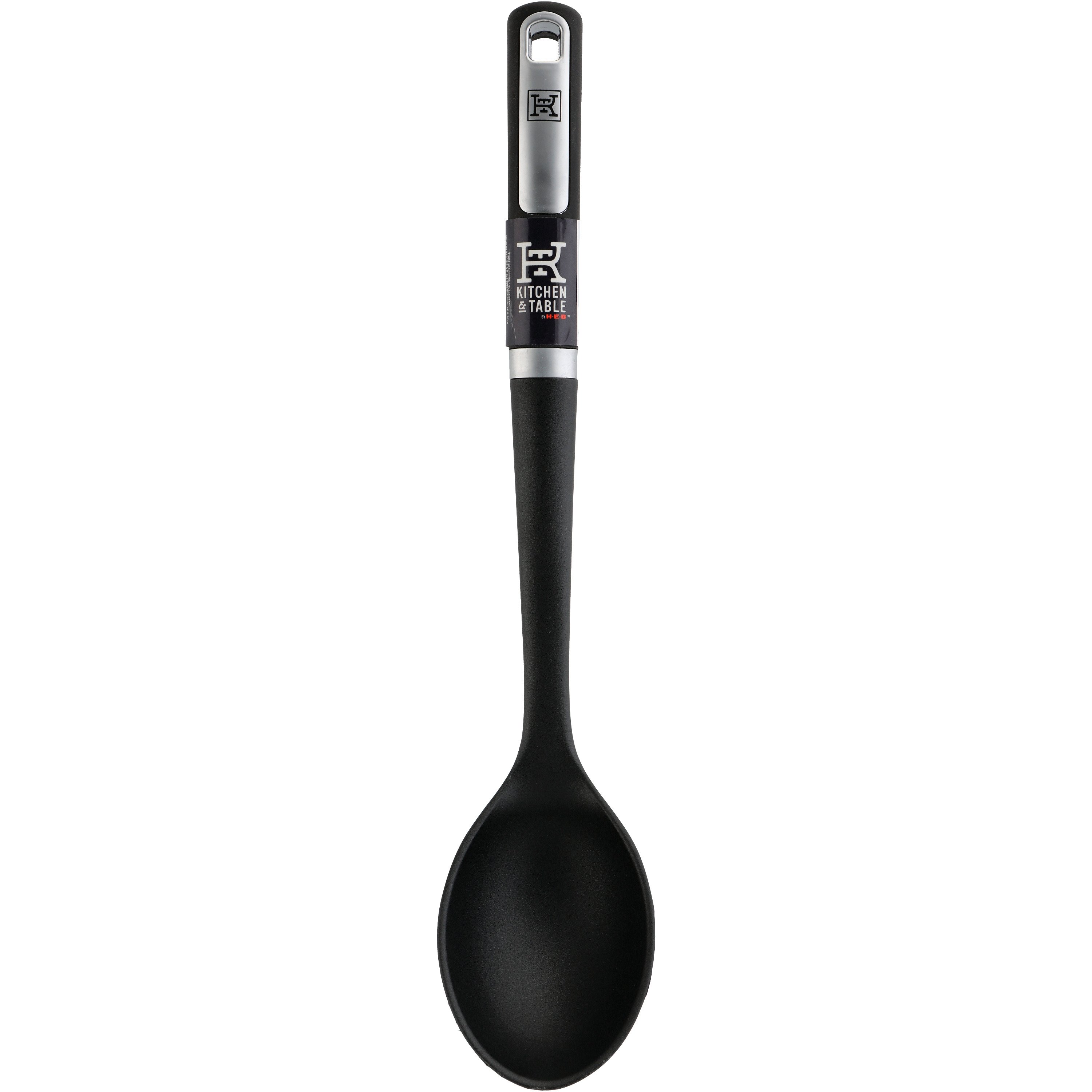 Kitchen & Table by H-E-B Nylon Solid Spoon - Shop Utensils & gadgets at ...