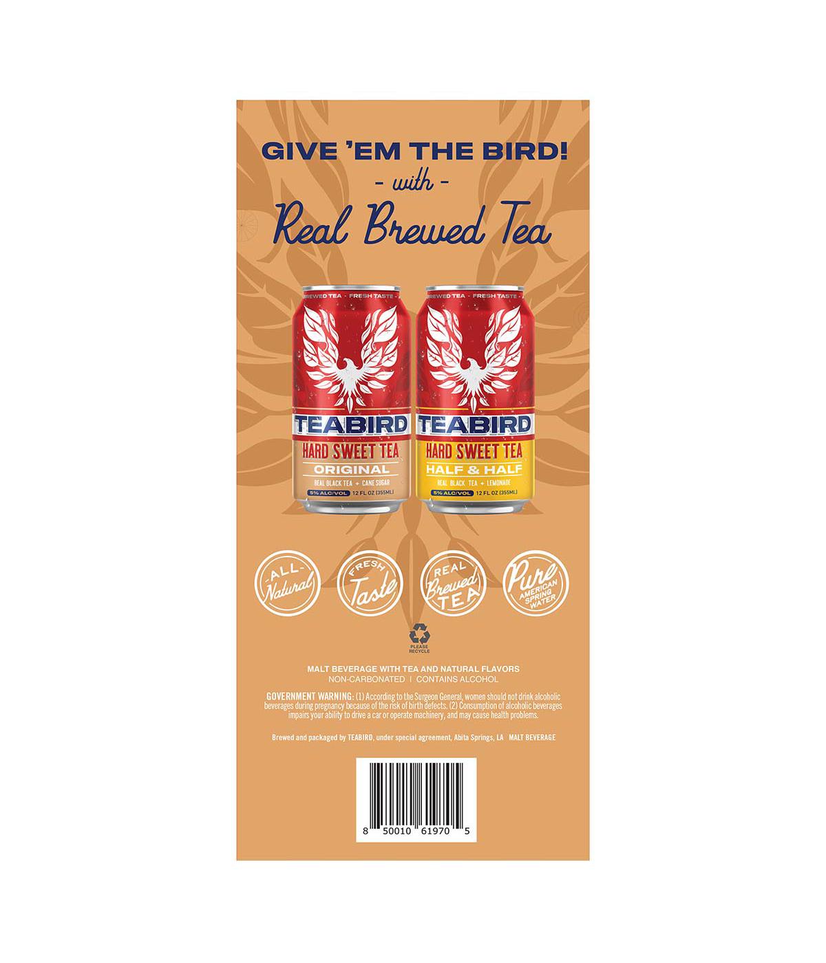 Tea Bird Hard Sweet Tea 12 pk Cans Original; image 2 of 4