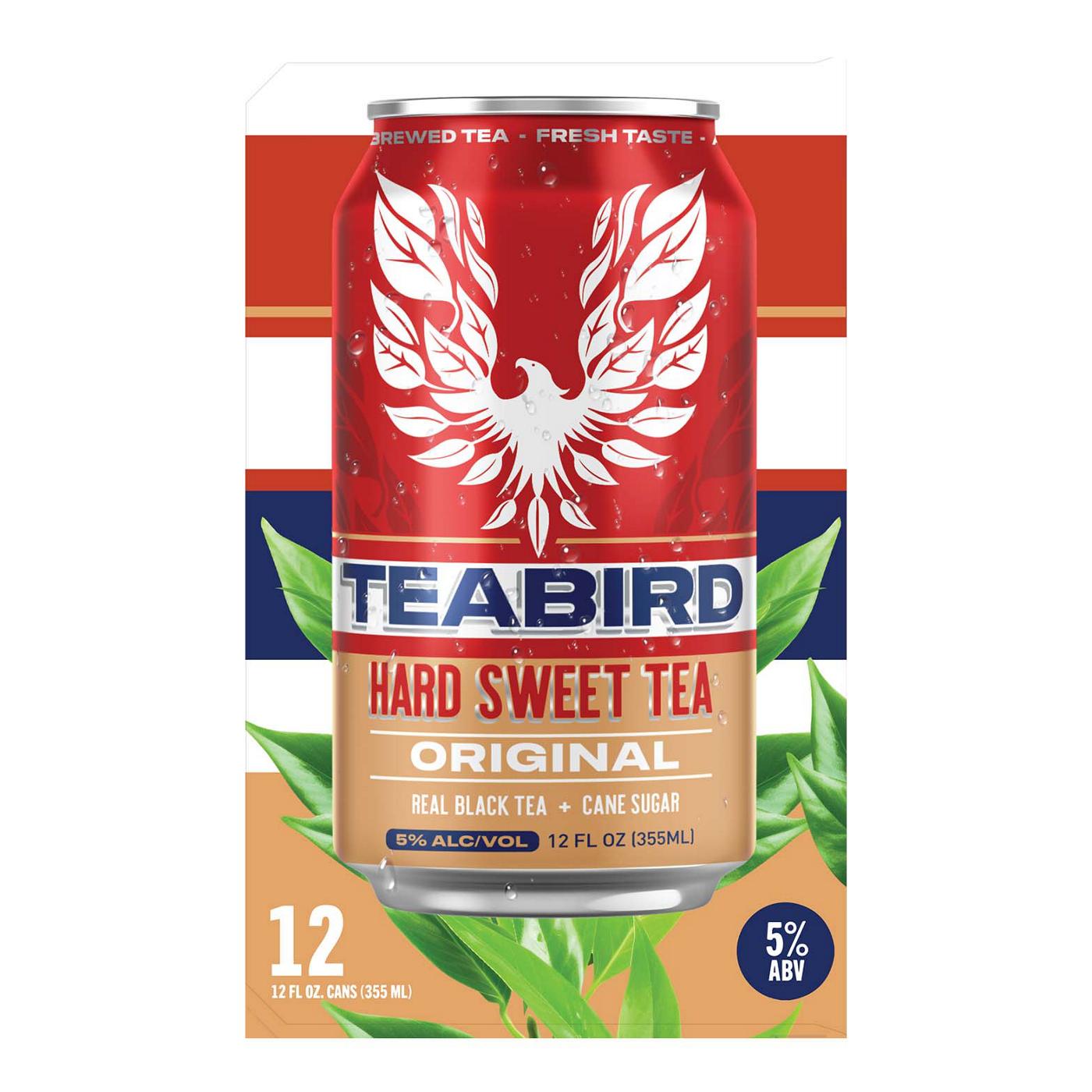 Tea Bird Hard Sweet Tea 12 pk Cans Original; image 3 of 4