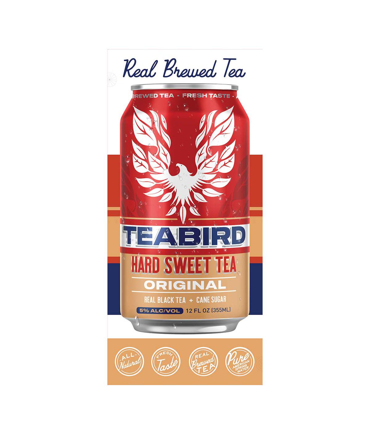 Tea Bird Hard Sweet Tea 12 pk Cans Original; image 4 of 4