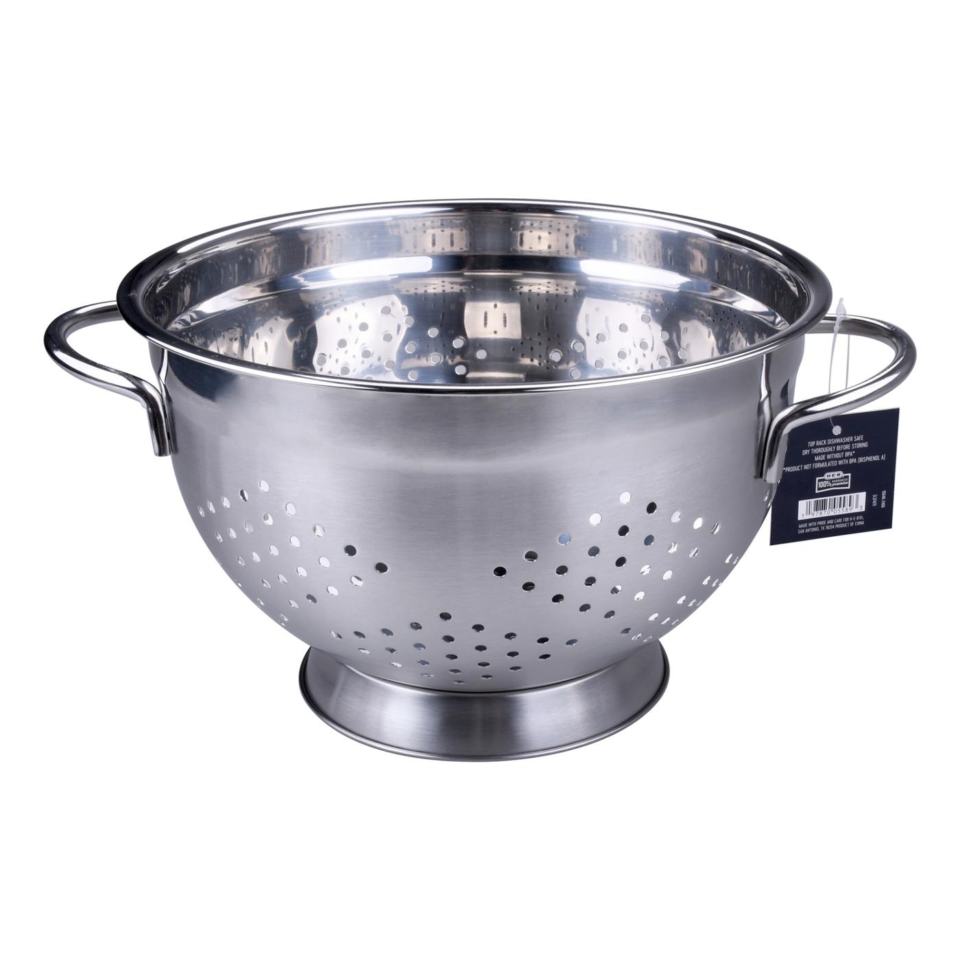 Kitchen & Table by H-E-B Stainless Steel Colander; image 2 of 2