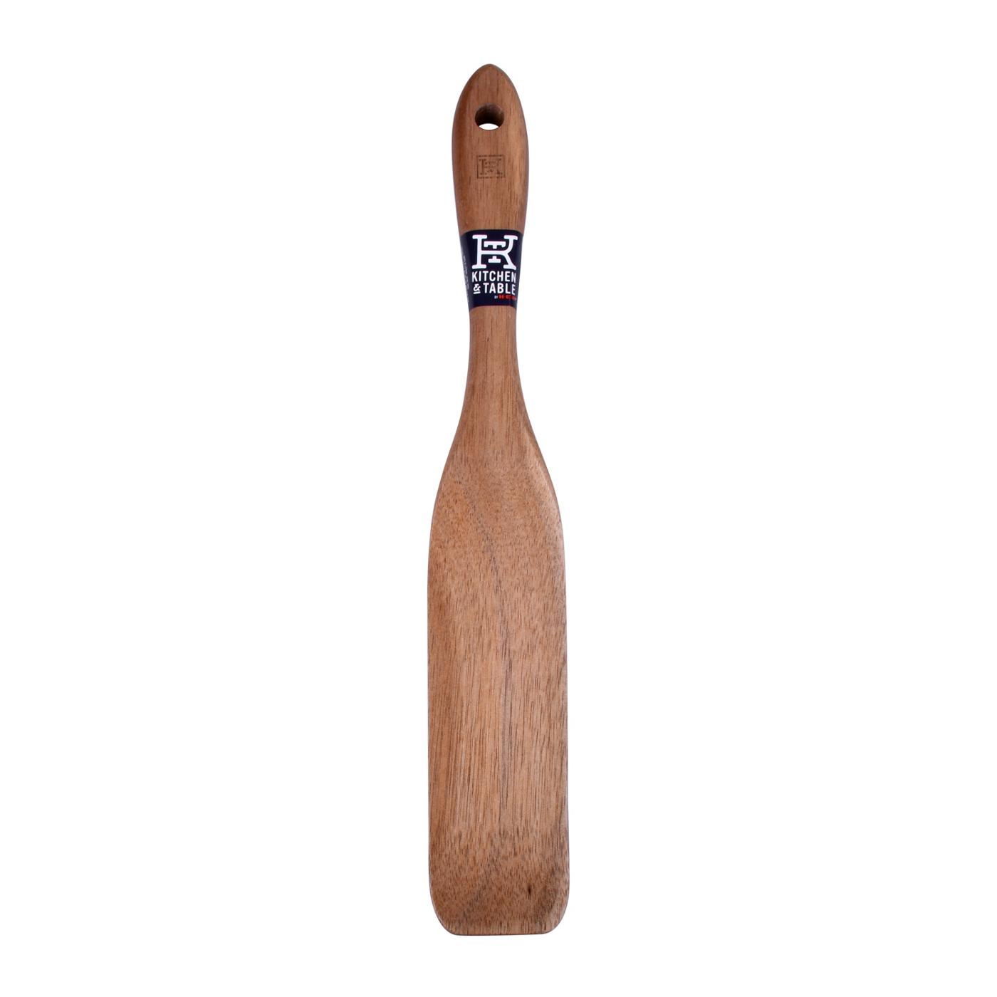 Kitchen & Table by H-E-B Acacia Wood Spurtle Spatula; image 1 of 4