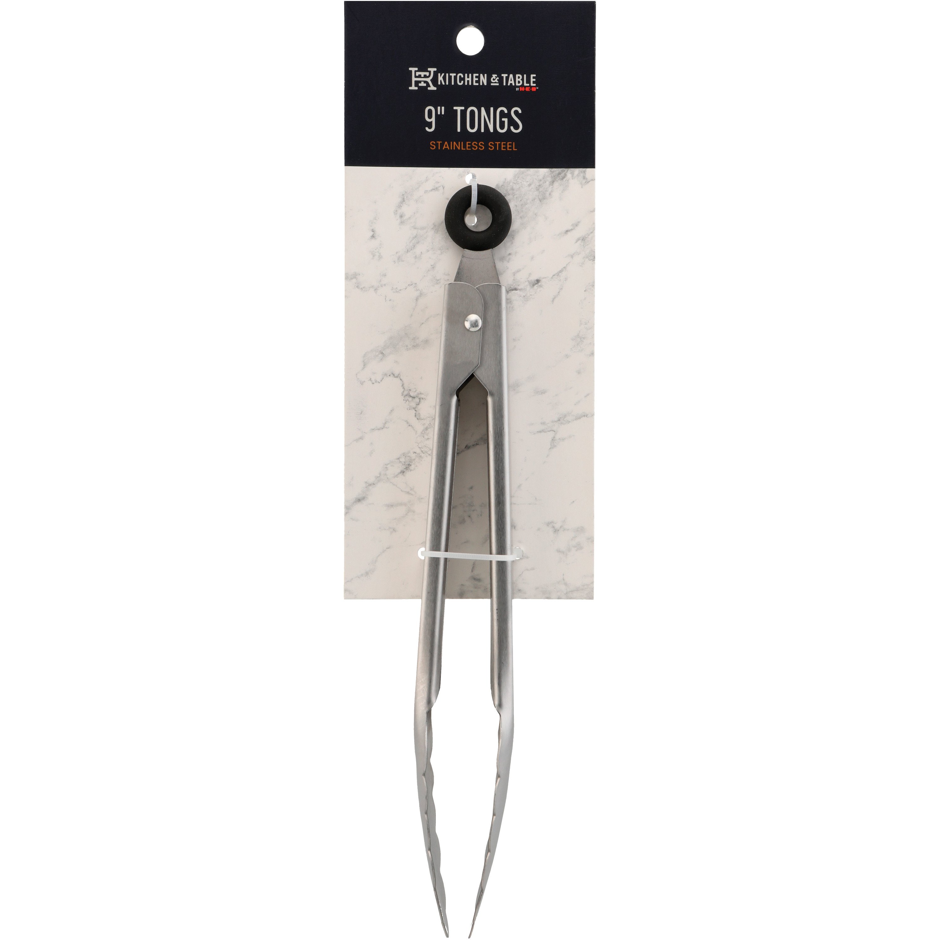 Kitchen & Table by H-E-B Stainless Steel Tongs - Shop Utensils & gadgets at H-E-B
