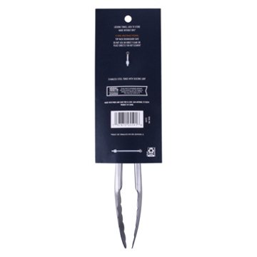 Kitchen & Table by H-E-B Stainless Steel Tongs, 9''