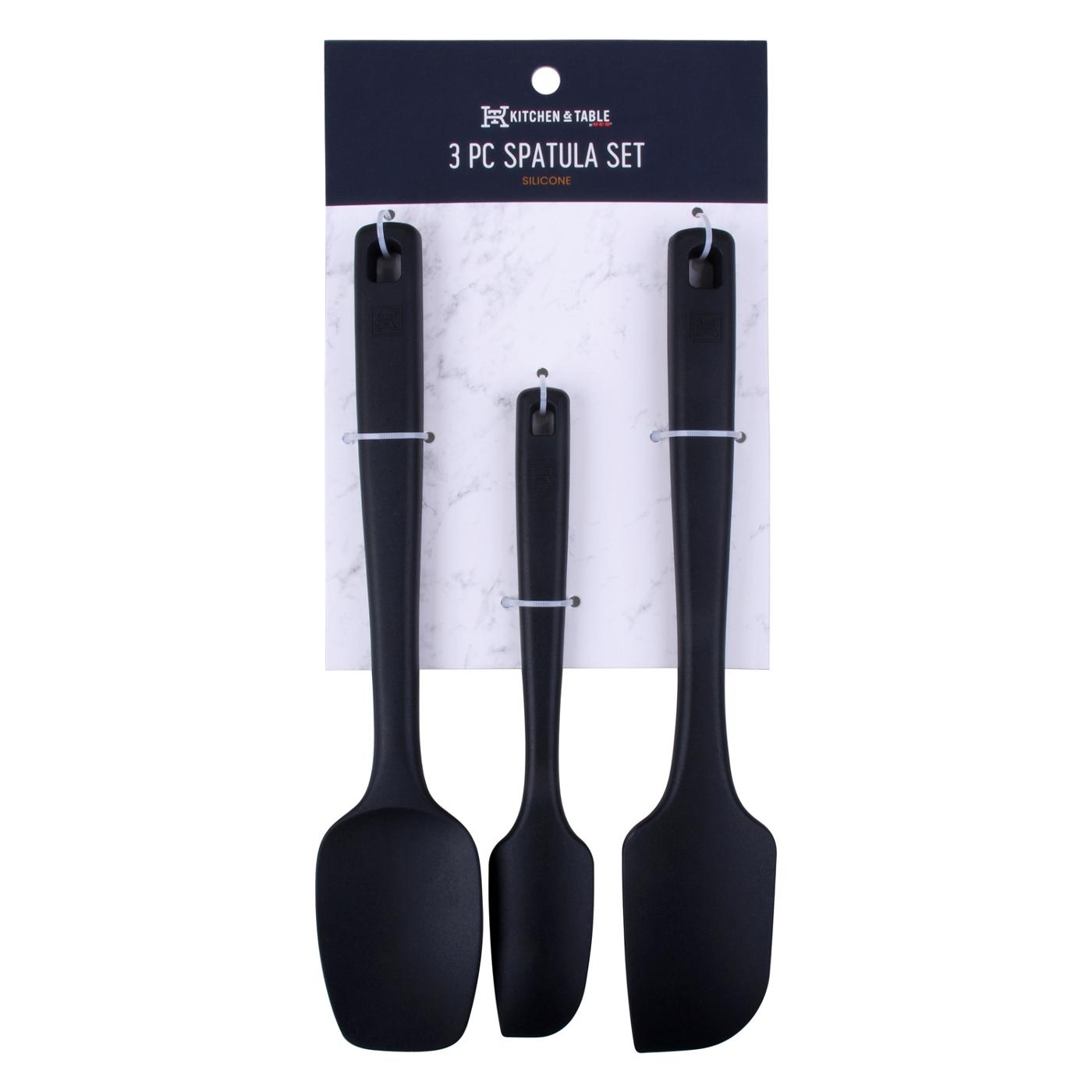 Kitchen & Table by H-E-B Silicone Spatula Set; image 1 of 3