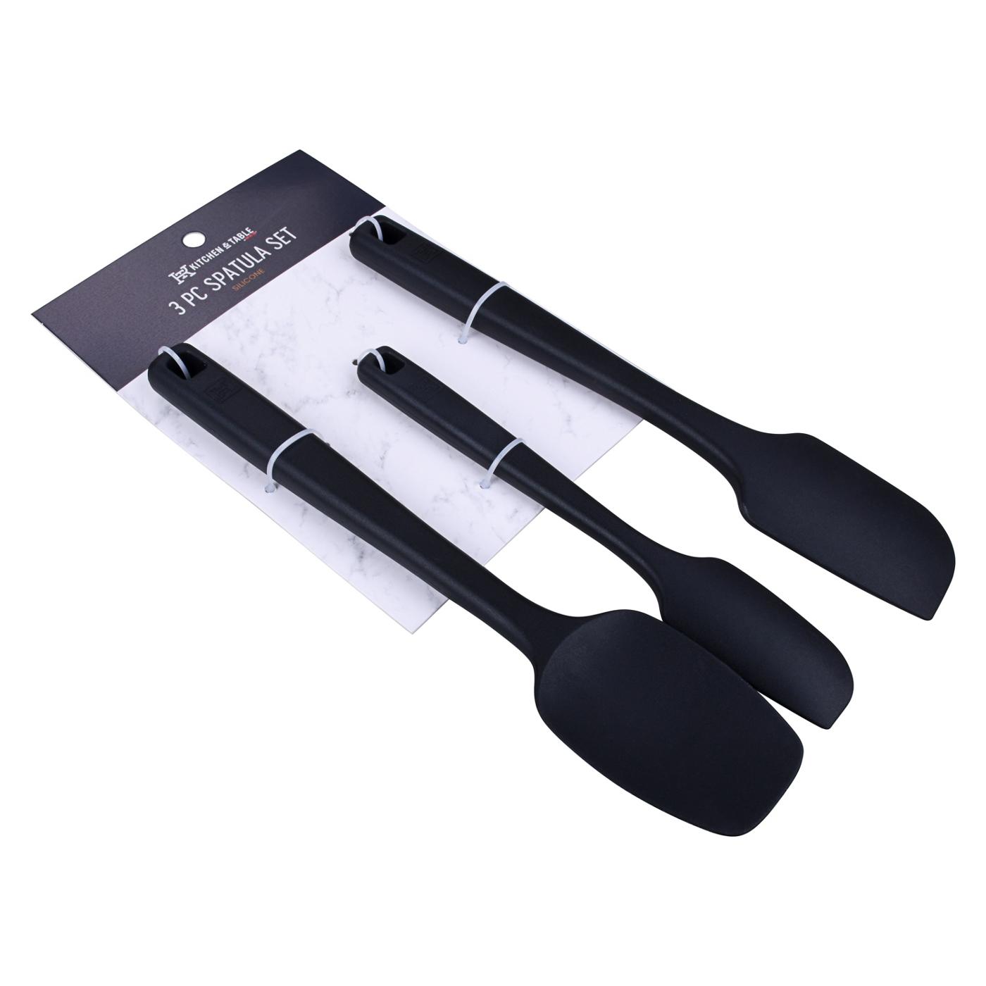 Kitchen & Table by H-E-B Silicone Spatula Set; image 2 of 3