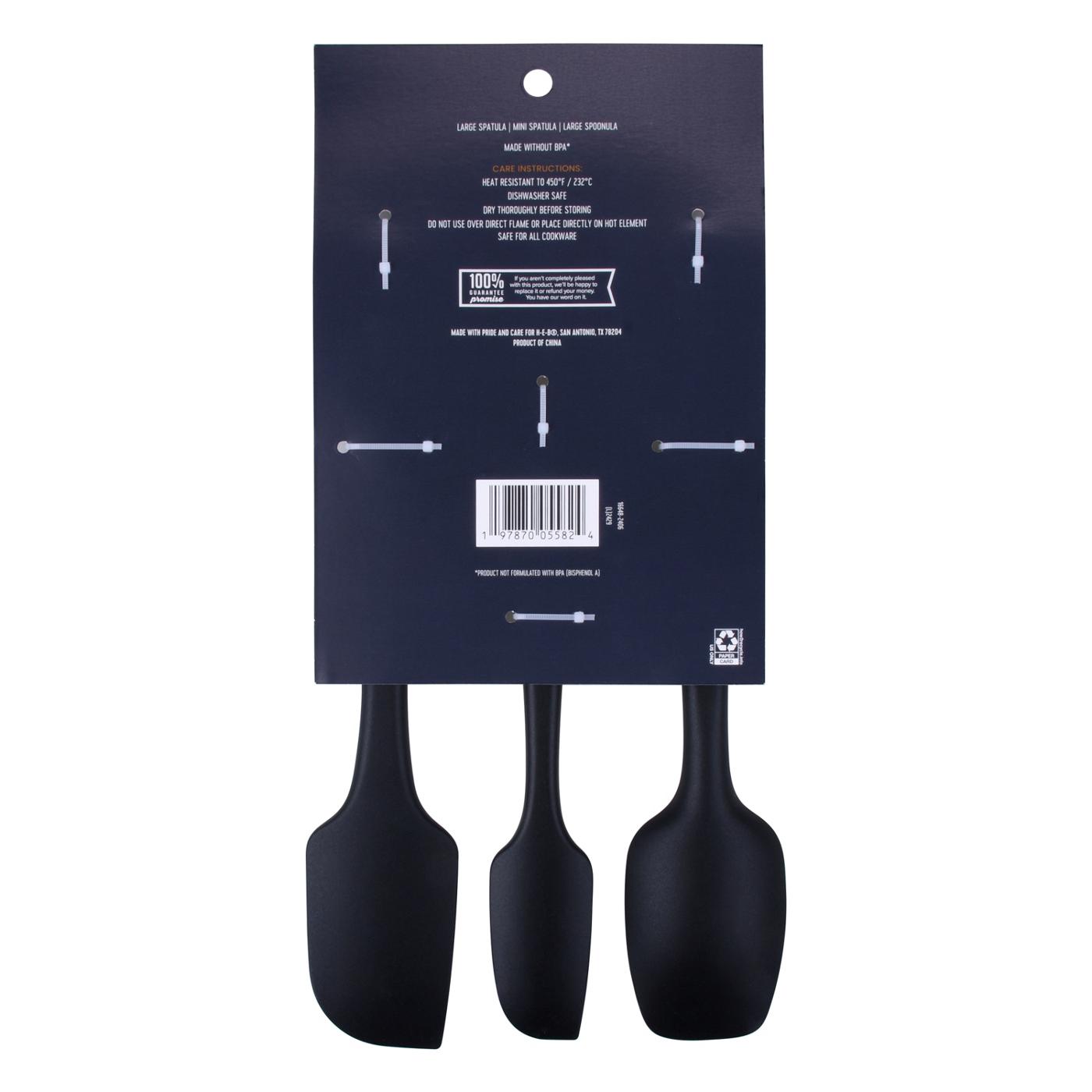 Kitchen & Table by H-E-B Silicone Spatula Set; image 3 of 3