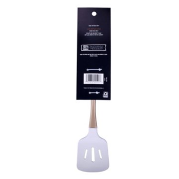 Kitchen & Table by H-E-B Stainless Steel & Silicone Slotted Turner - Gold