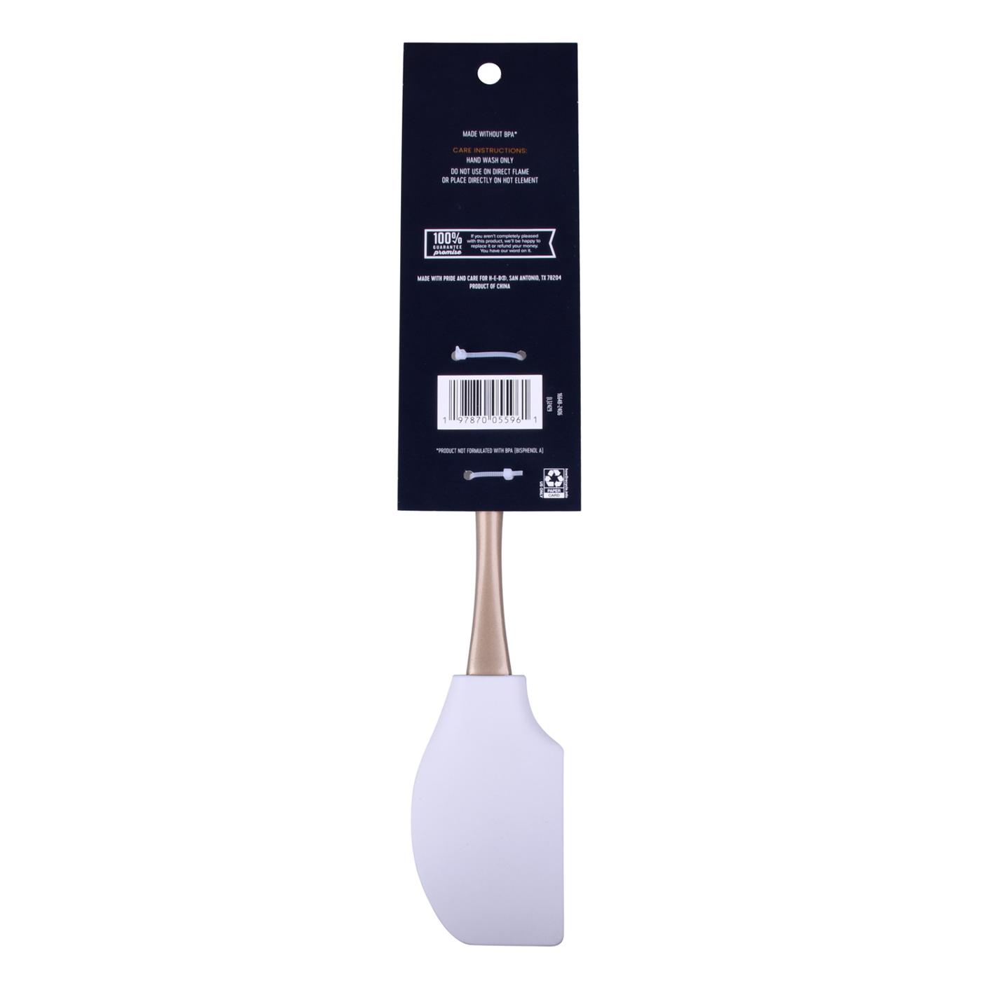 Kitchen & Table by H-E-B Stainless Steel & Silicone Spatula - Gold; image 2 of 3