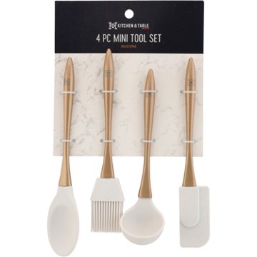 Kitchen & Table by H-E-B Silicone Mini Tool Set - Gold