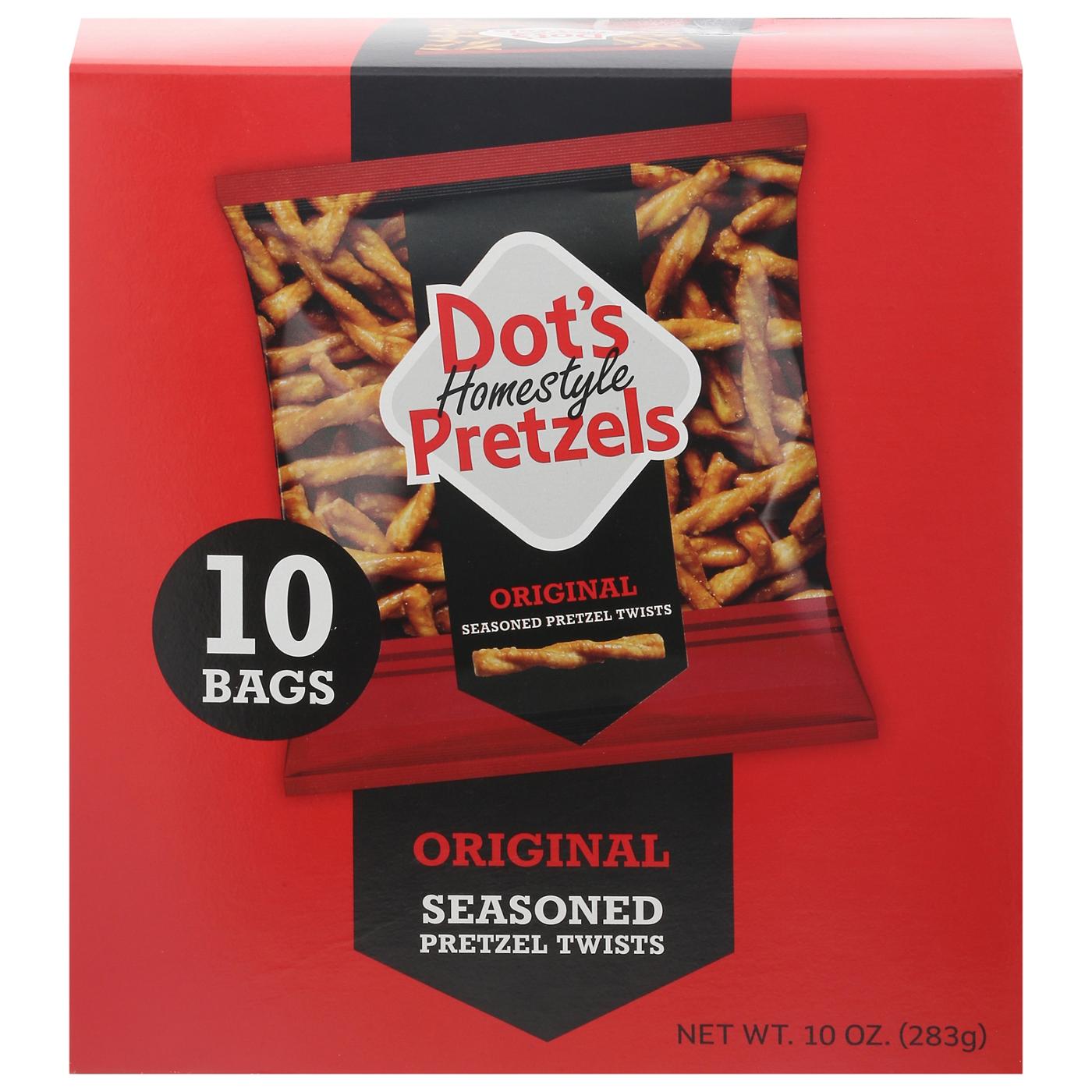 Dot's Homestyle Pretzels Seasoned Pretzel Twists Multipack - Original; image 1 of 2