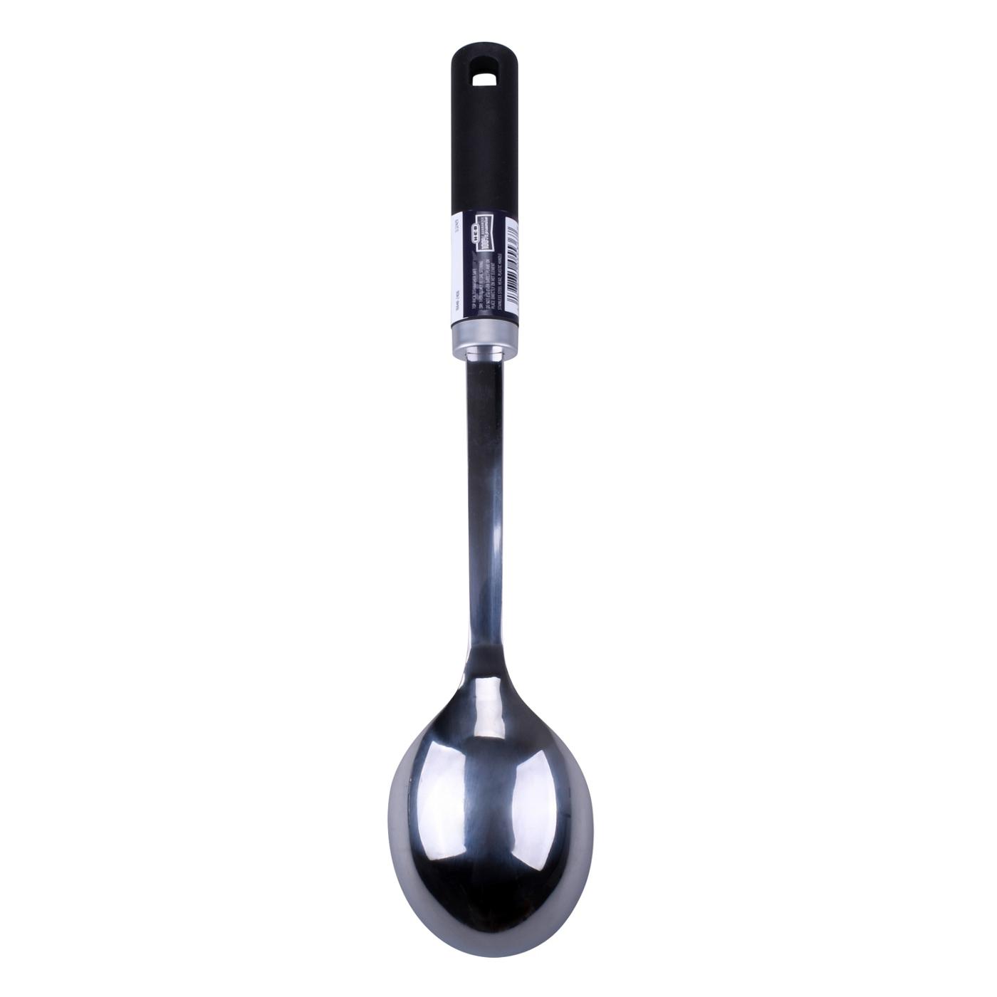 Kitchen & Table by H-E-B Stainless Steel Solid Spoon; image 3 of 4