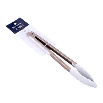 Kitchen & Table by H-E-B Silicone Tongs - Gold